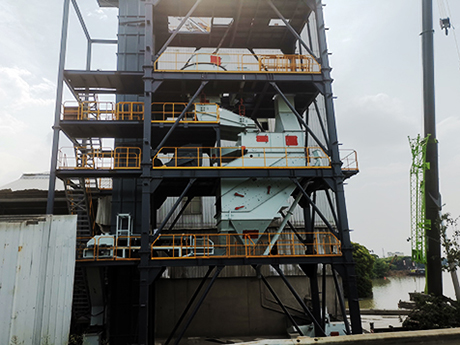 建筑垃圾制砂如何配置生產(chǎn)線？參考江蘇張家港制砂樓項目