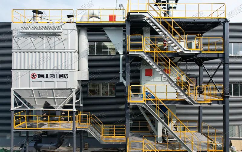 浙江干法制砂樓項目安裝飛快，馬上完工！